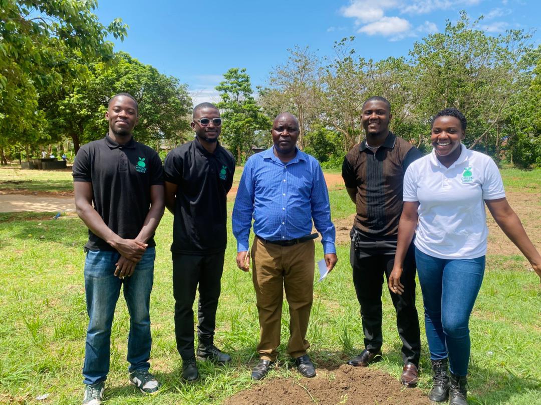 Tree planting at Mbidzi Secondary School